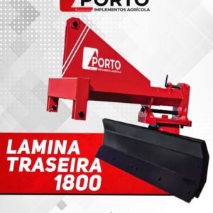 lamina traseira para trator